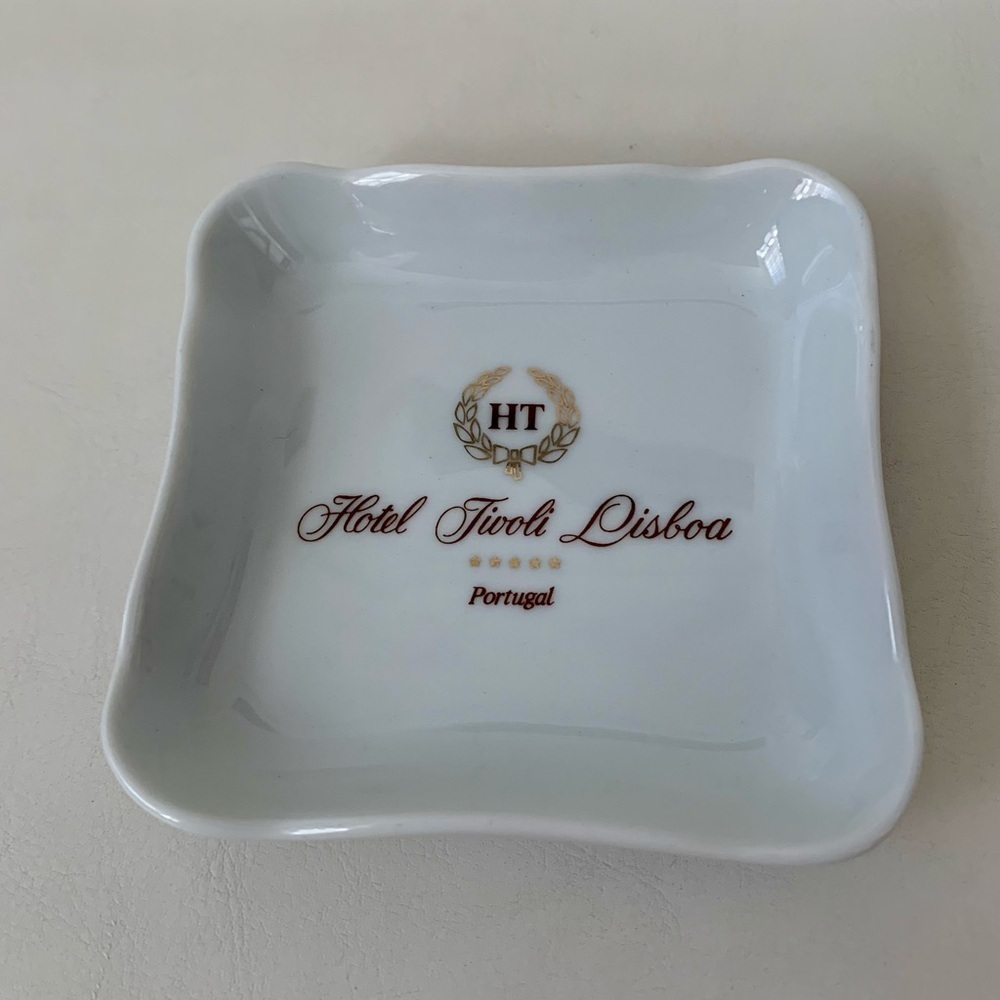 Vintage Hotel Tivoli Lisboa Portugal Ashtray